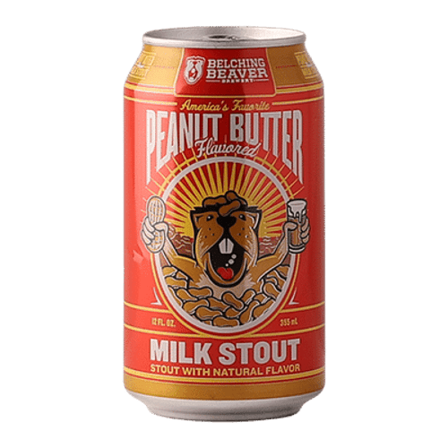 Belching Beaver Peanut Butter Milk Stout 355ml Can
