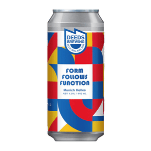 Deeds Form Follows Function Munich Helles 440ml Can