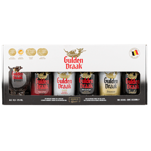 Gulden Draak 5 Bottle Gift Pack + Glass