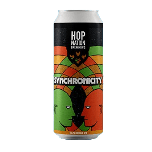 Hop Nation Synchronicity Hazy Double IPA 440ml Can