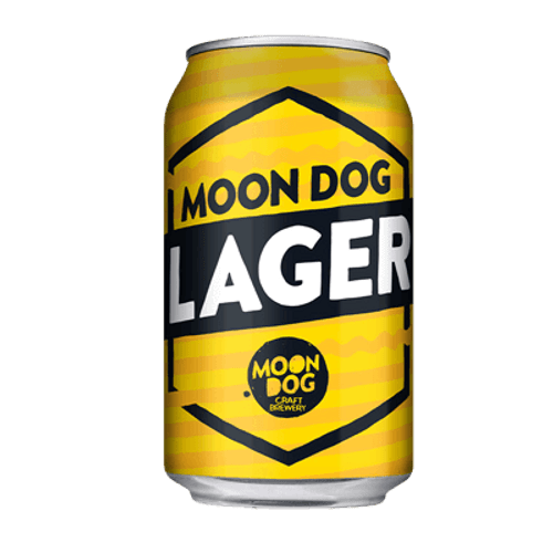 Moon Dog Lager 330ml Can
