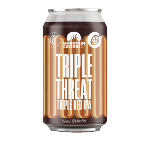 Mountain Culture Triple Threat Triple Red IPA 355ml Can
