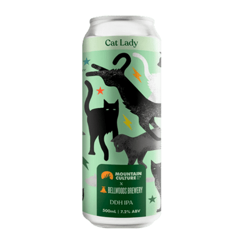 Mountain Culture x Bellwoods Brewery Cat Lady DDH IPA 500ml Can