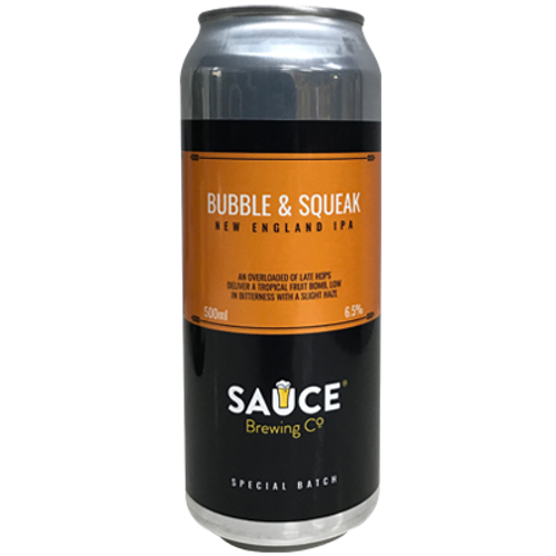 Sauce Brewing Bubble & Squeak New England IPA