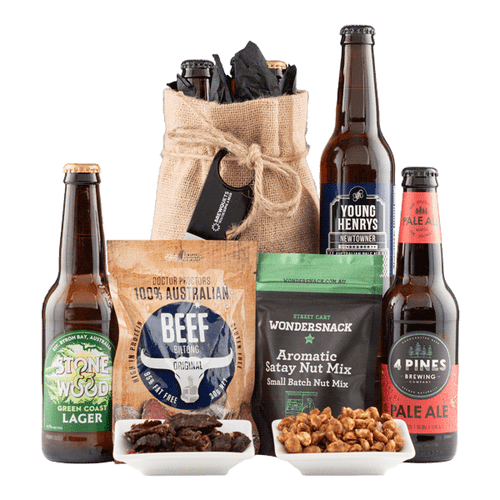 Brewquet with Extras, Jerky, Nuts